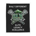 ELX Lacrosse Velveteen Plush Blanket Team Throw