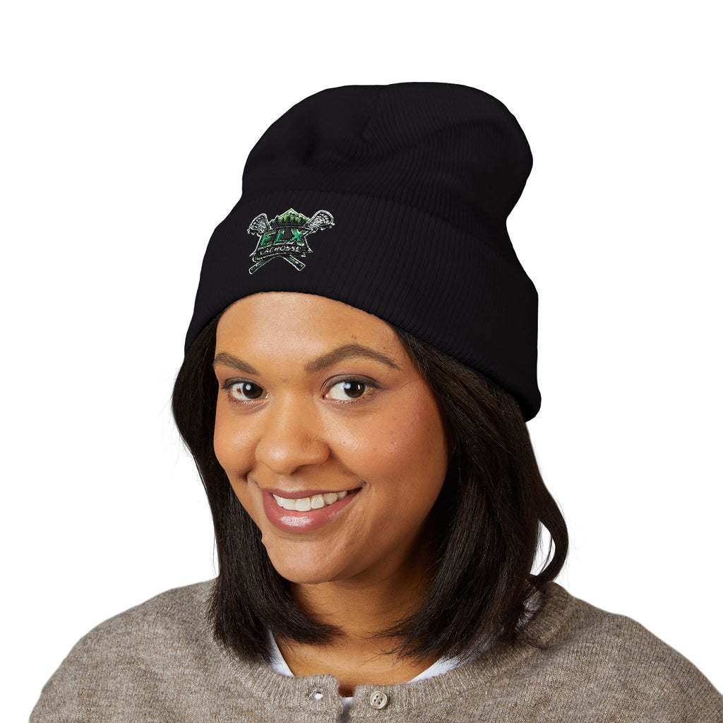 ELX Lacrosse - Embroidered Cuffed Beanie
