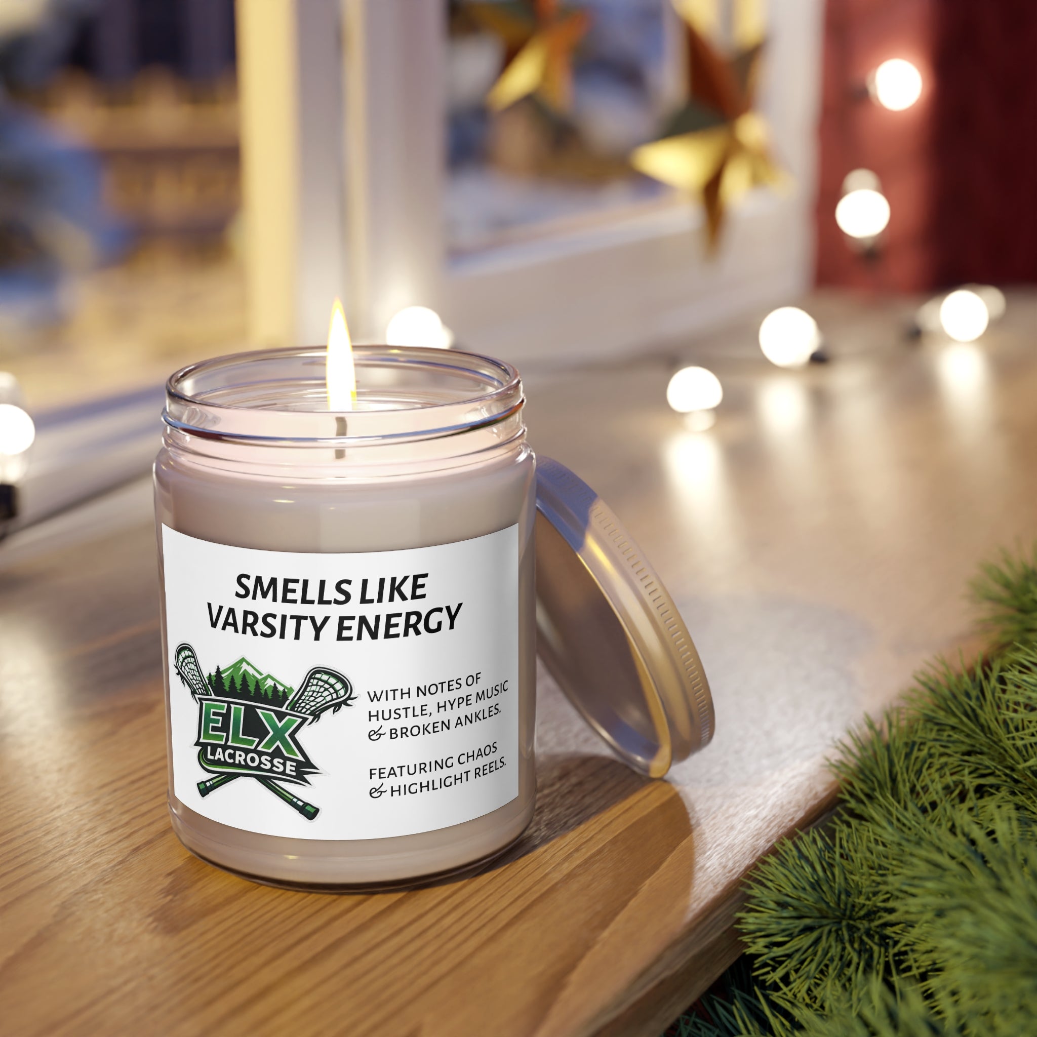 Smells Like Varsity Energy Scented Soy Candle - 9oz (Vanilla Bean scent)