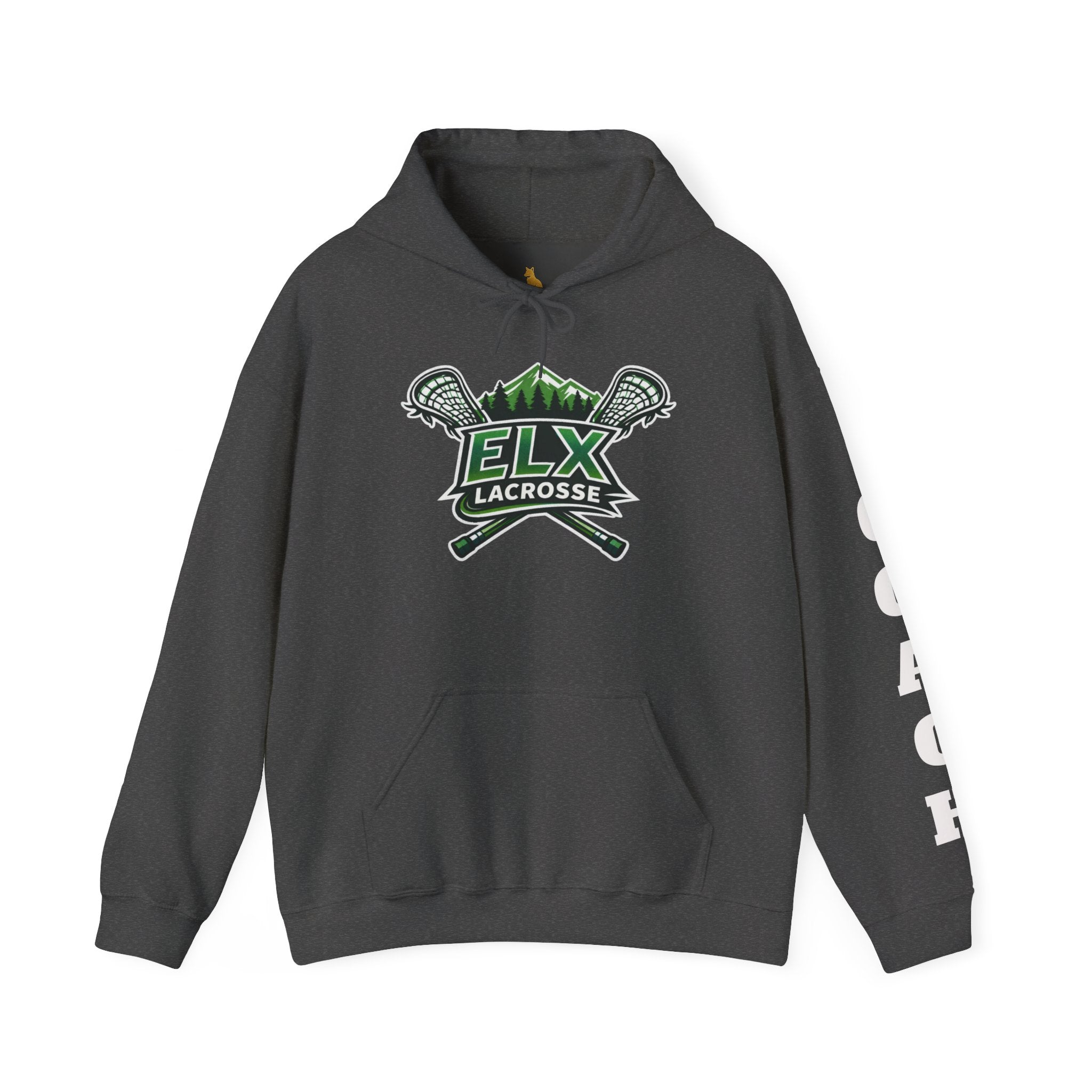 ELX Lacrosse COACH Hoodie - COACHES only - CUSTOMIZABLE with Name