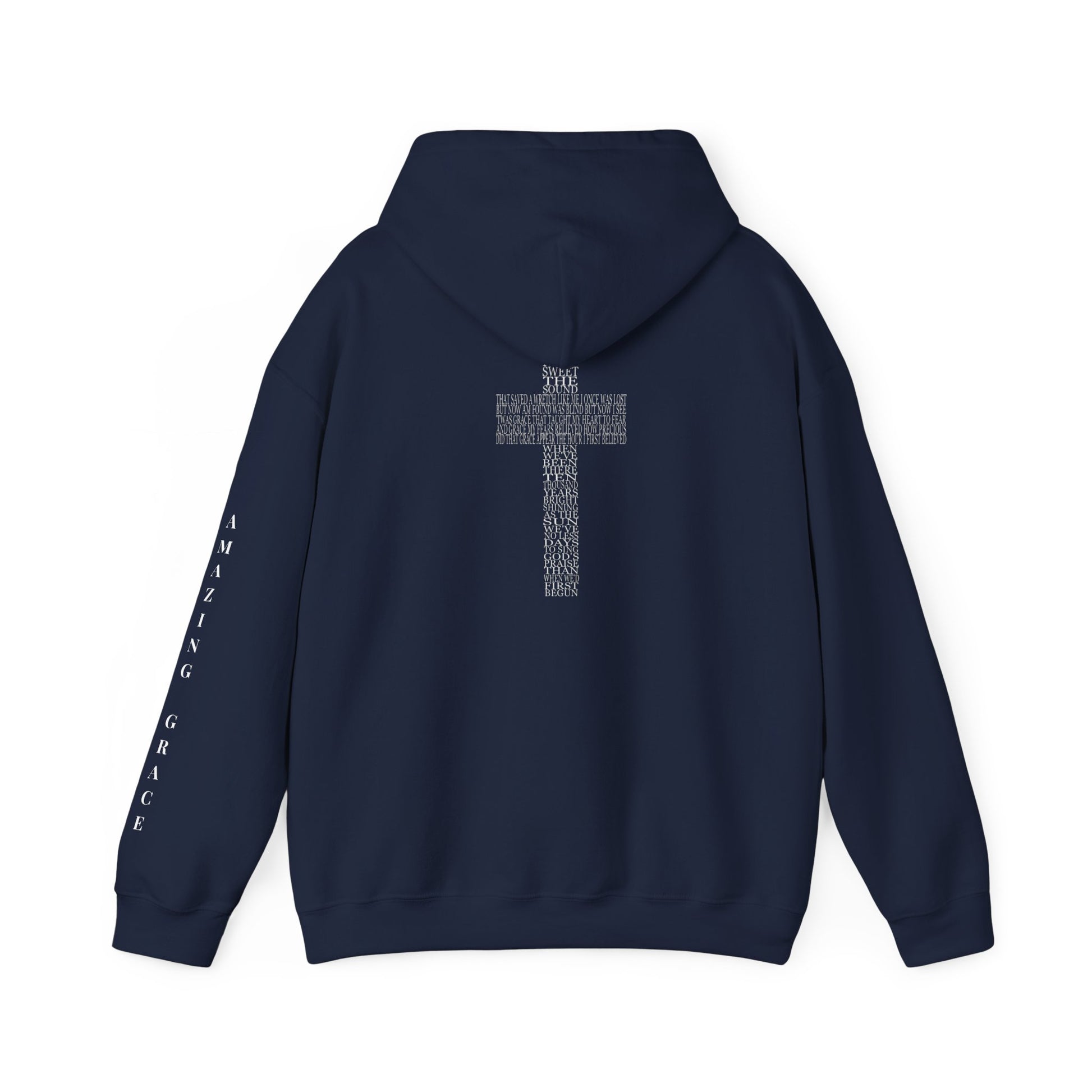 Amazing Grace - song lyrics hoodie