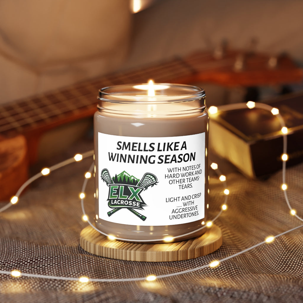 Smells Like a Winning Season Scented Soy Candle - 9oz (Eucalyptus Lavender Herb scent)