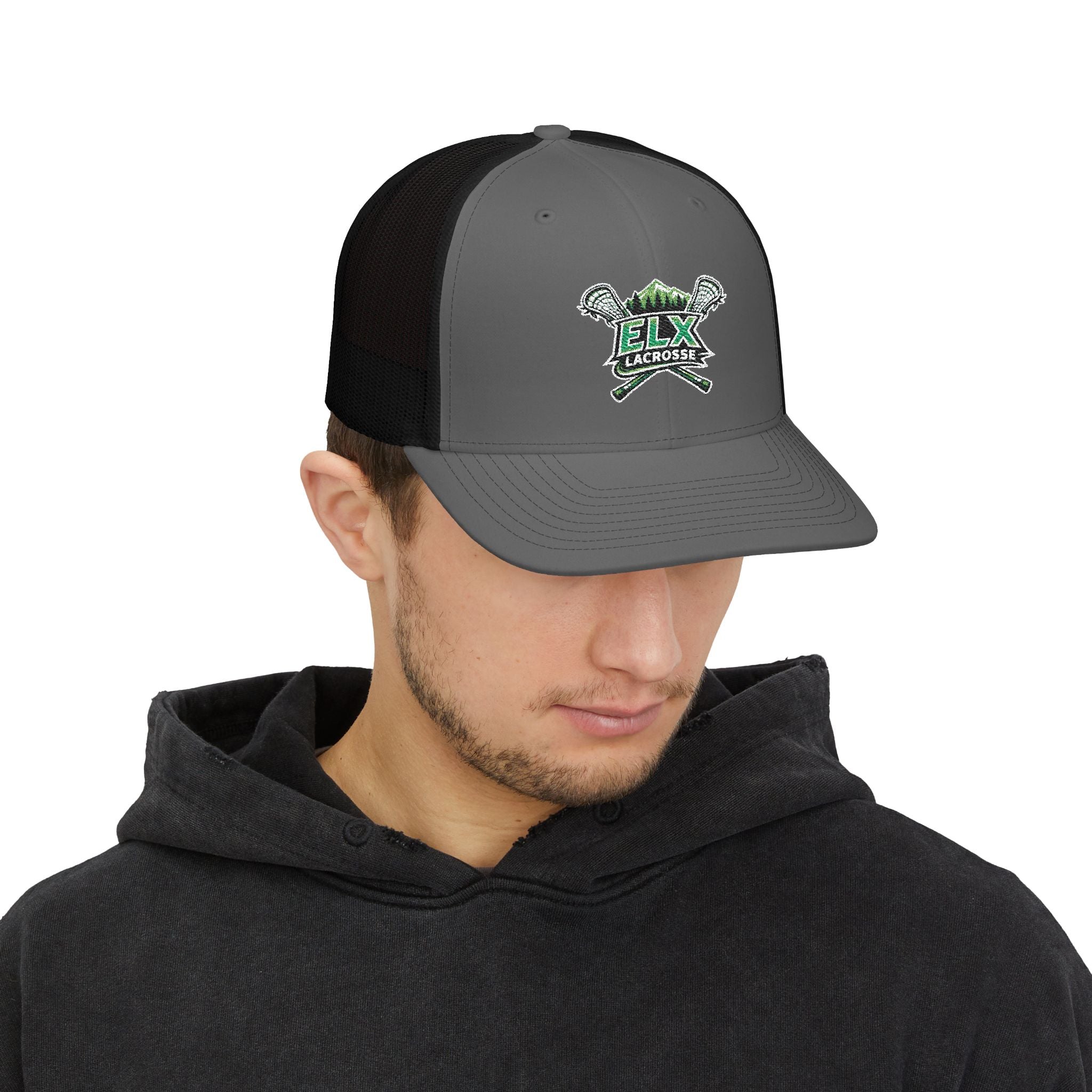 ELX Lacrosse - Embroidered Snapback Trucker Cap