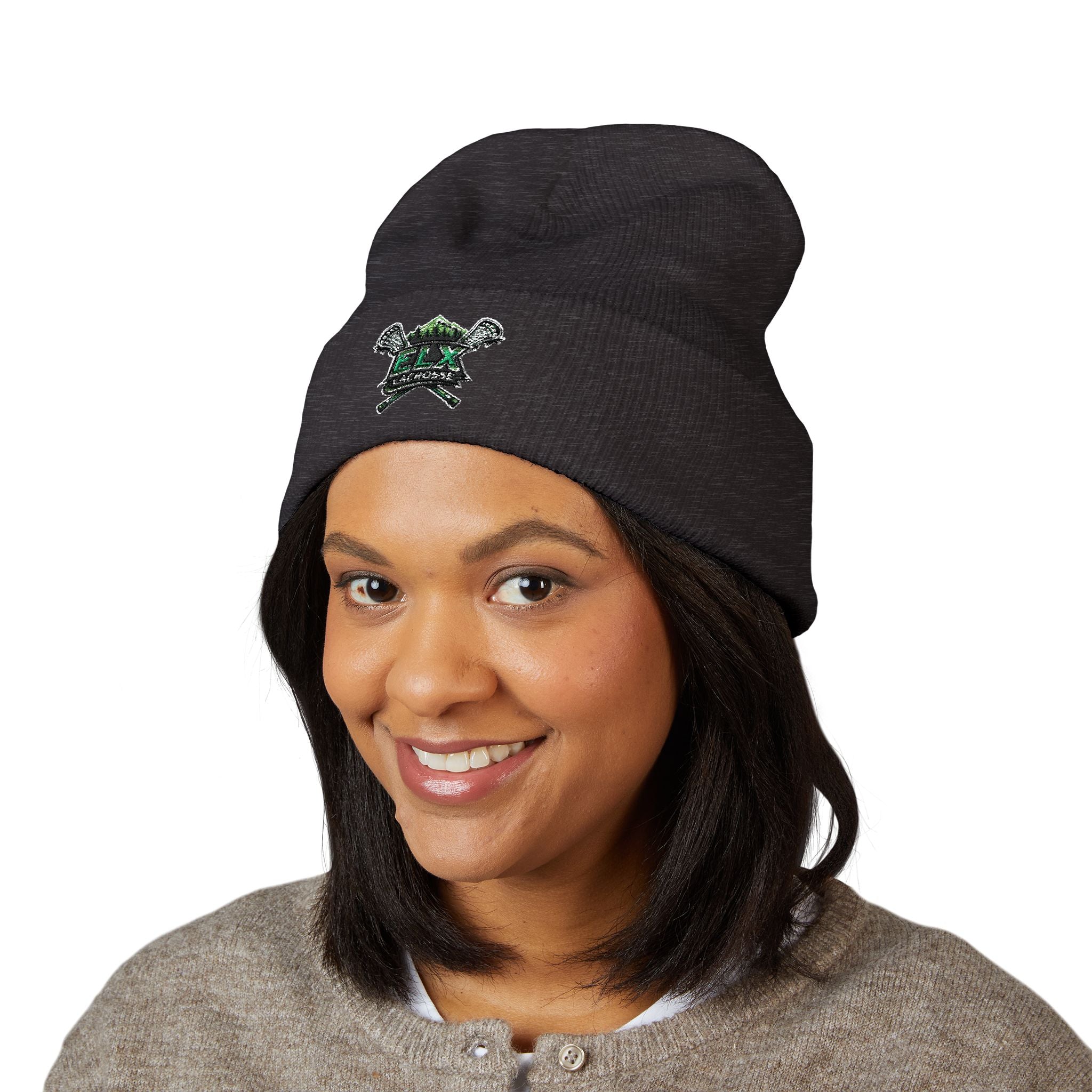 ELX Lacrosse - Embroidered Cuffed Beanie