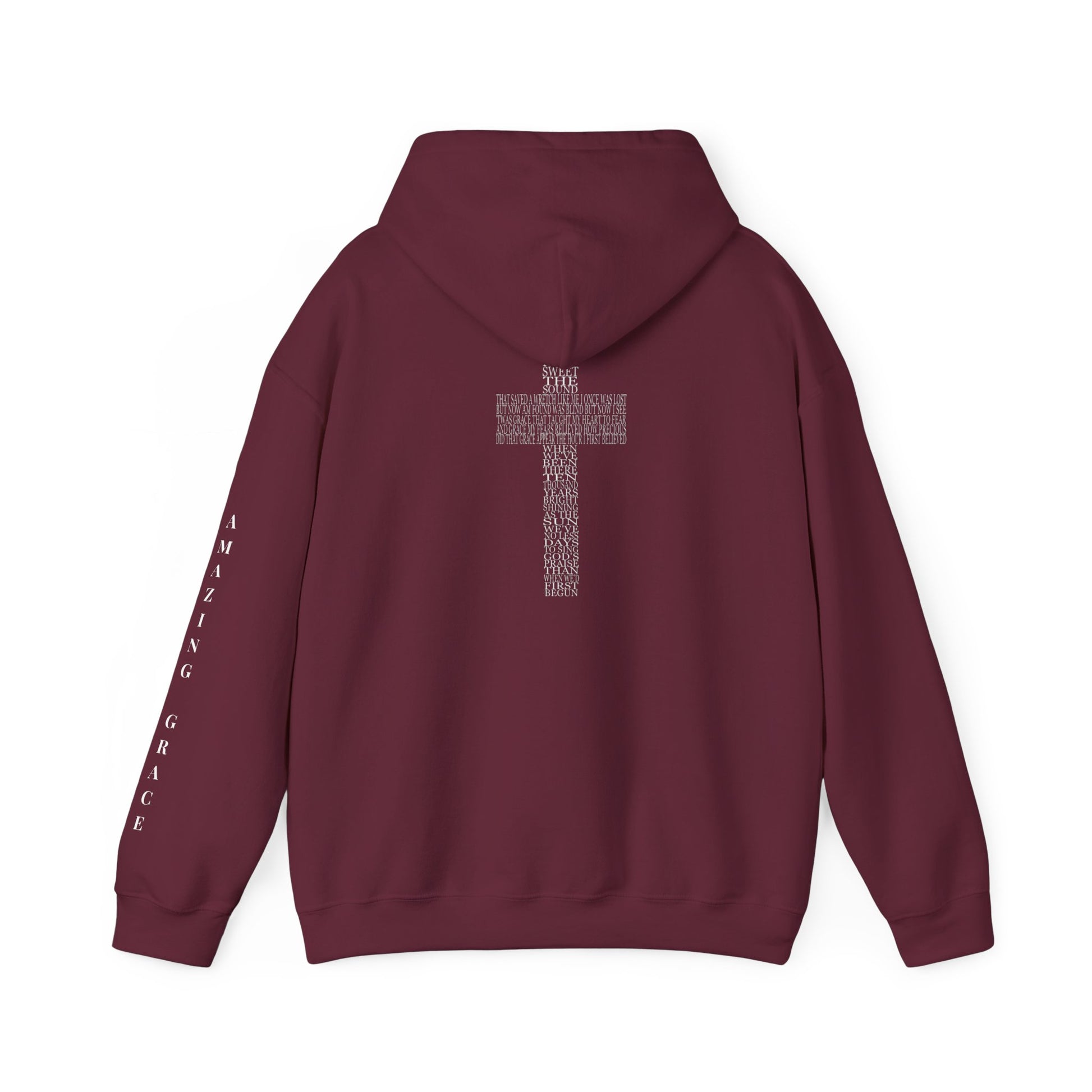 Amazing Grace - song lyrics hoodie