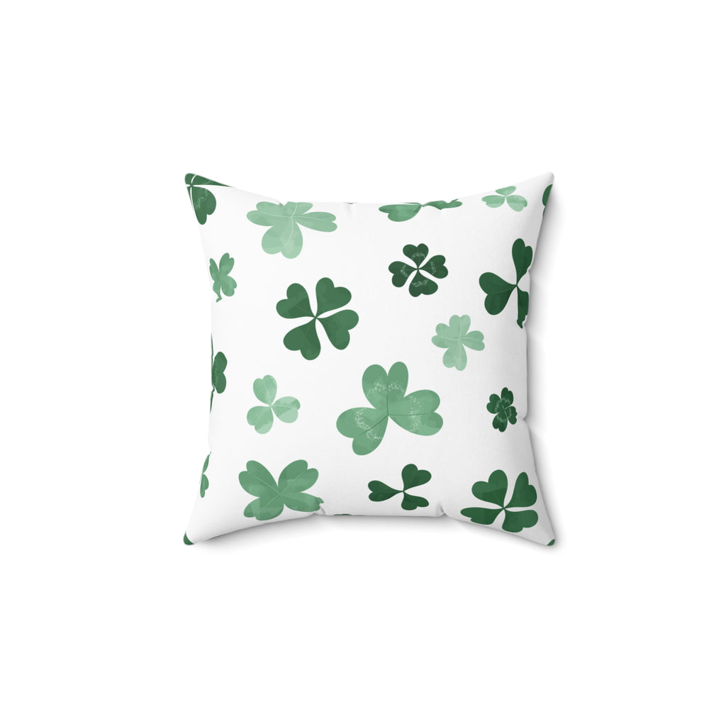 St. Patrick's Day Square Throw Pillow