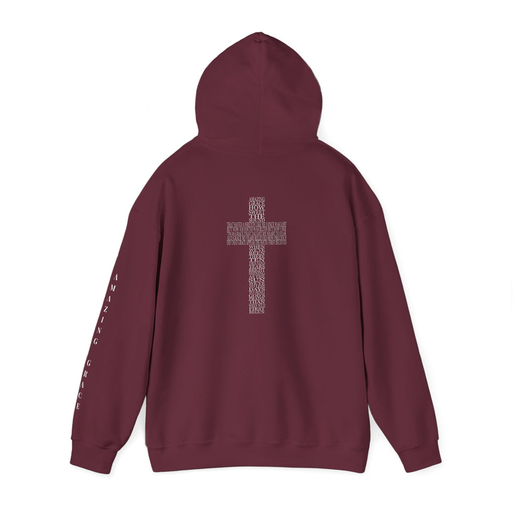 Amazing Grace - song lyrics hoodie