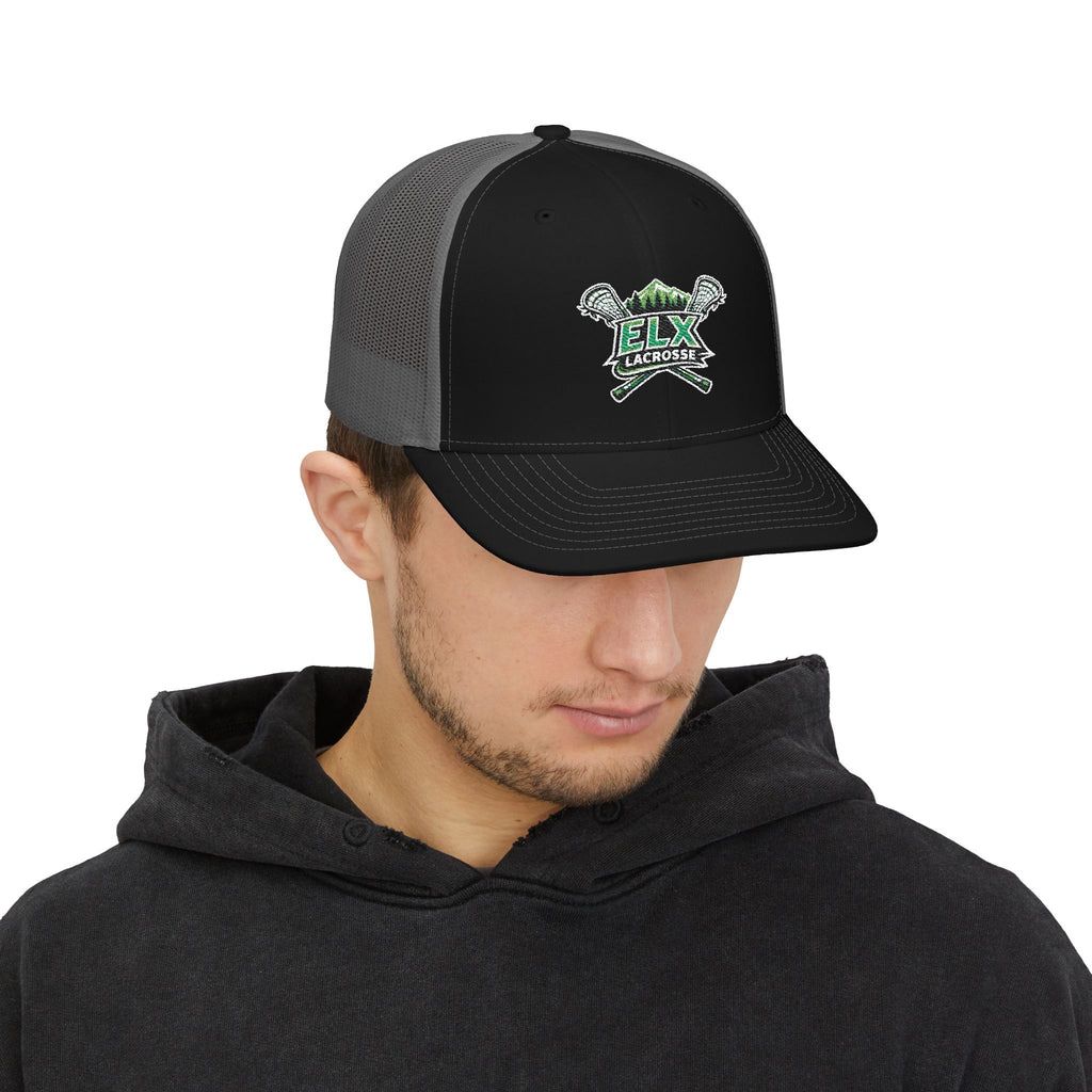 ELX Lacrosse - Embroidered Snapback Trucker Cap