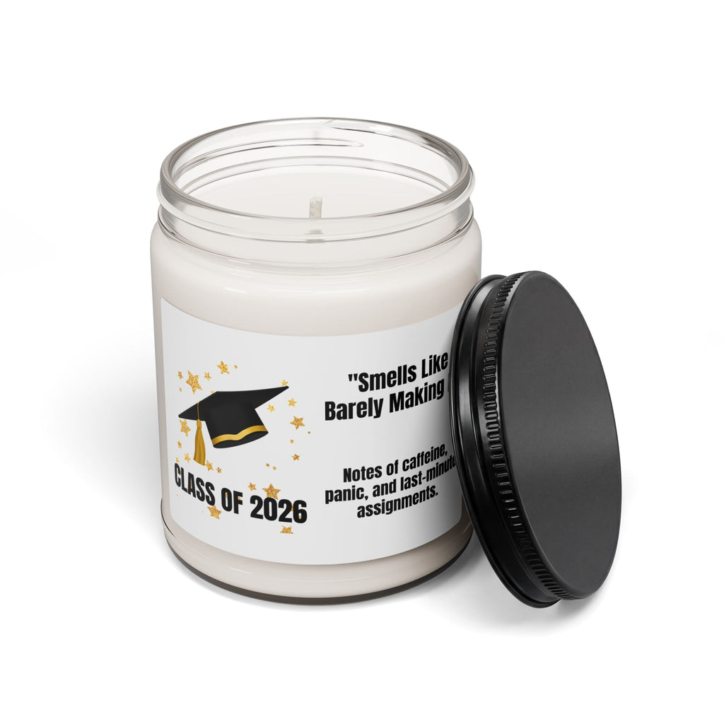 Class of 2026 Candle — "Smells Like Barely Making It"