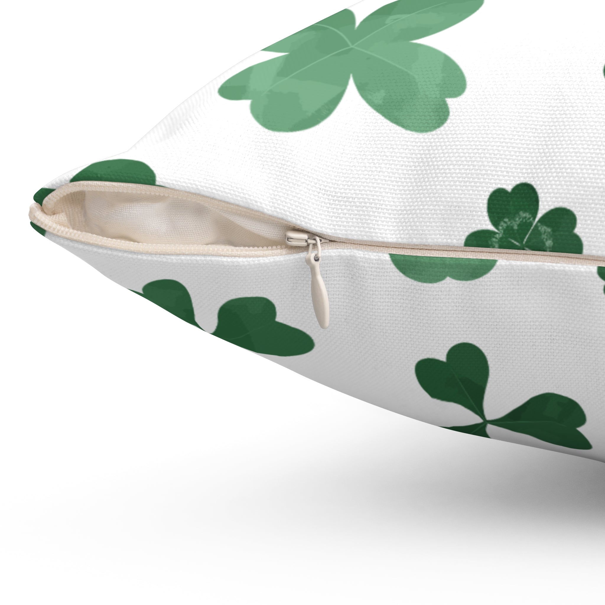 St. Patrick's Day Square Throw Pillow