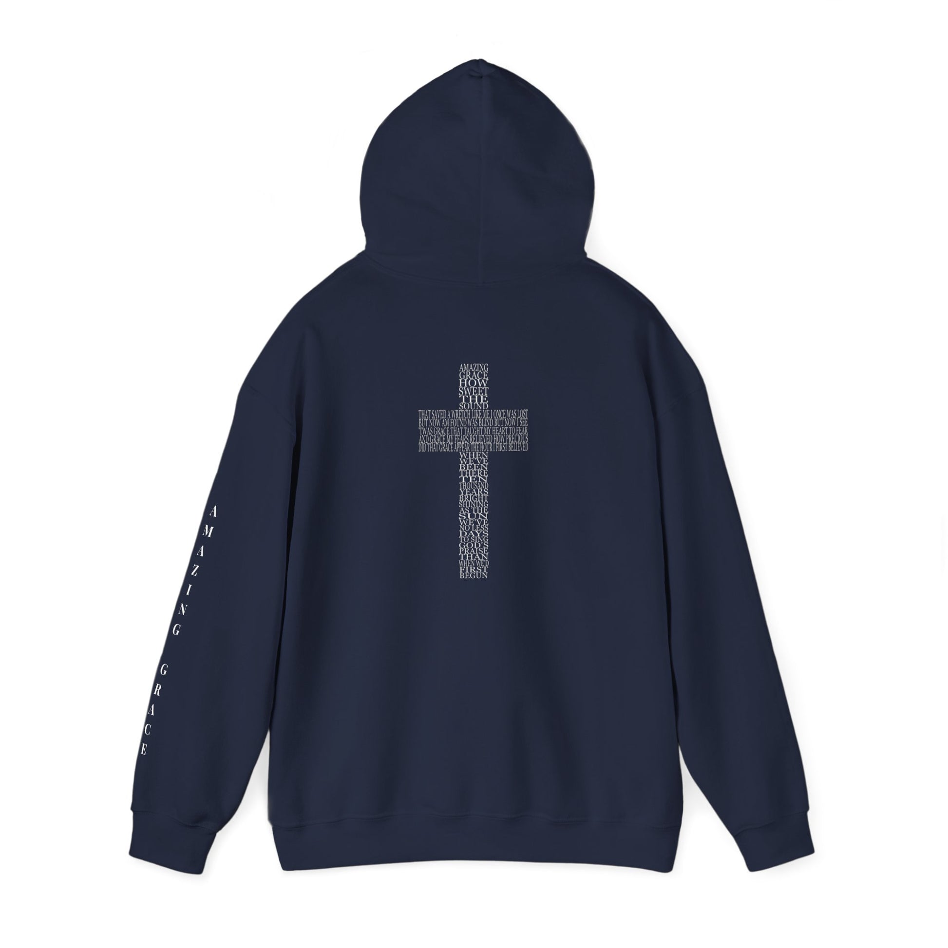 Amazing Grace - song lyrics hoodie