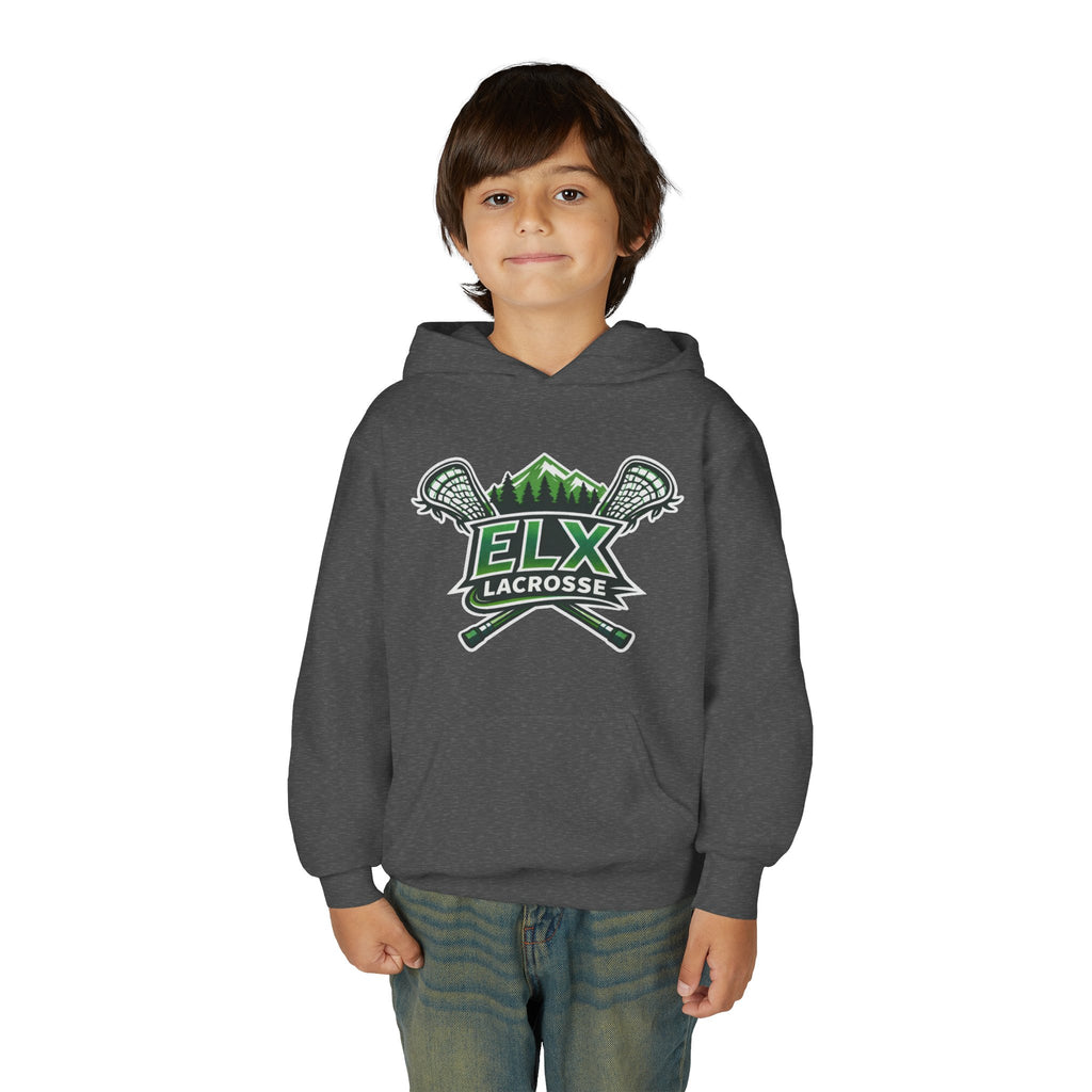 ELX Lacrosse Youth Hoodie - CUSTOMIZABLE with Jersey Number
