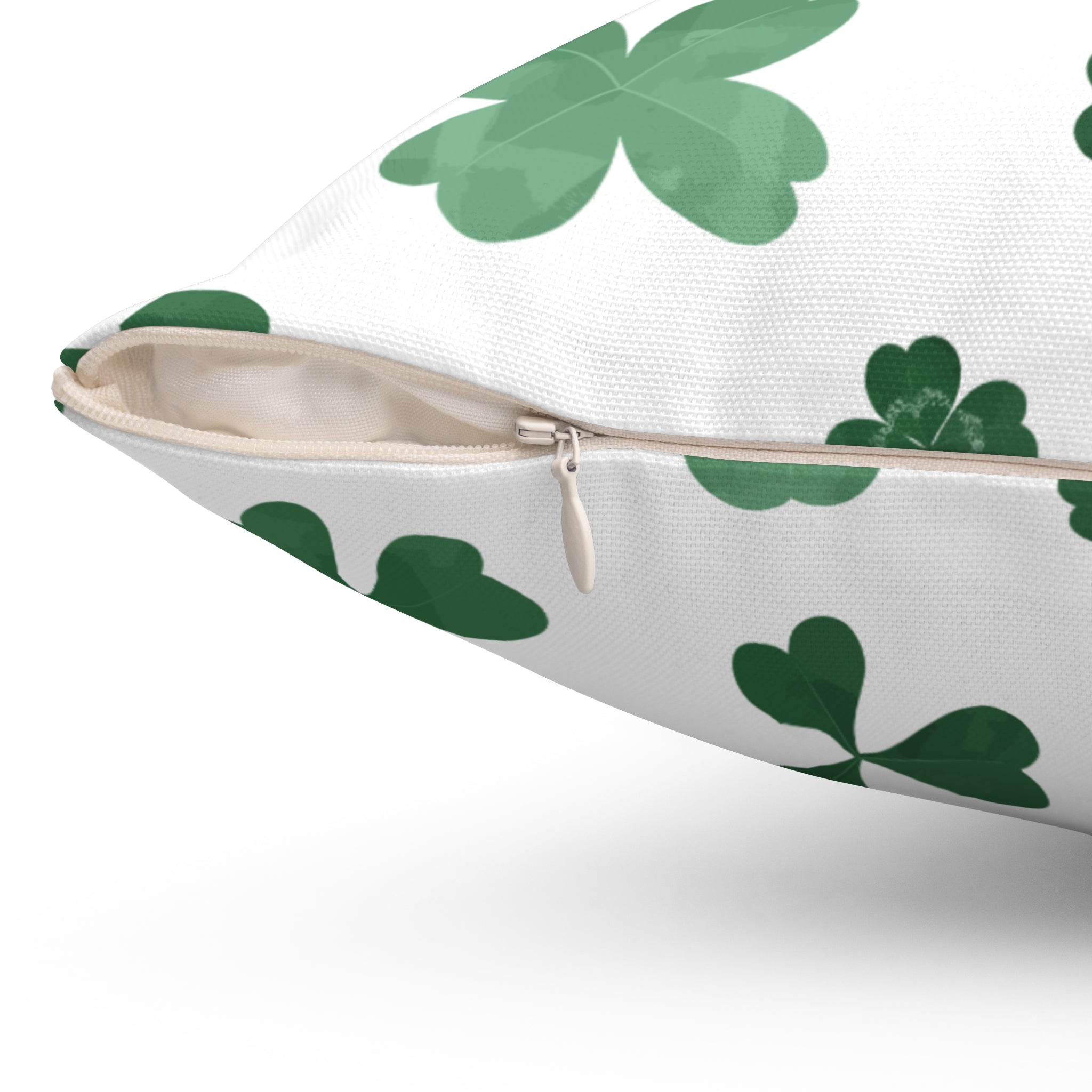 St. Patrick's Day Square Throw Pillow