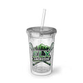 ELX Lacrosse Acrylic Tumbler Cup with Straw