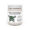 Unstoppable! (With a Hint of Turf) Scented Soy Candle - 9oz (Comfort Spice scent)