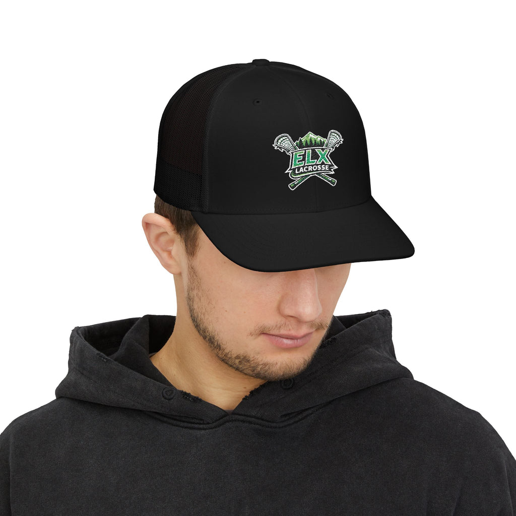 ELX Lacrosse - Embroidered Snapback Trucker Cap
