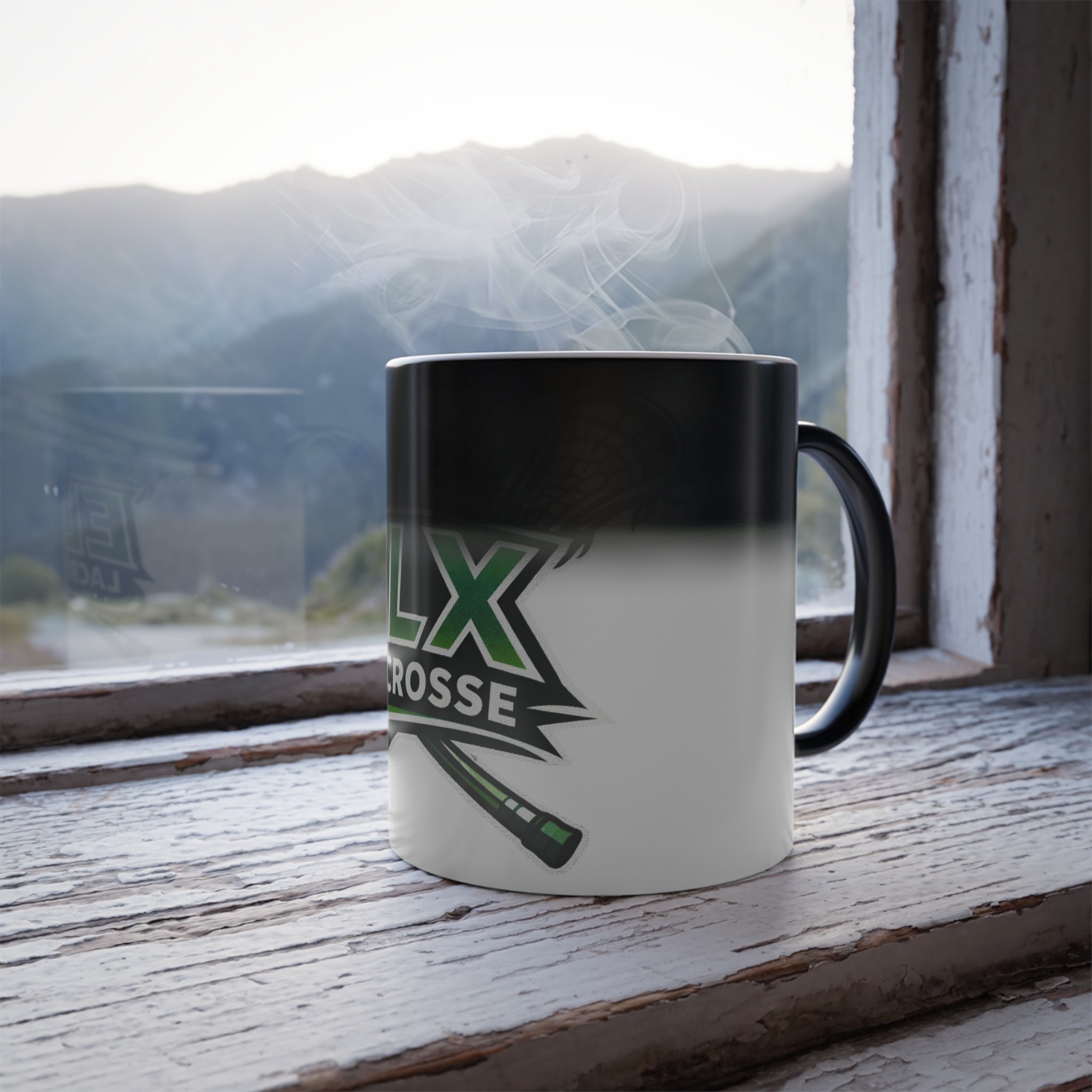 ELX Lacrosse Color‑Morph Mug — Heat‑Reveal Cup