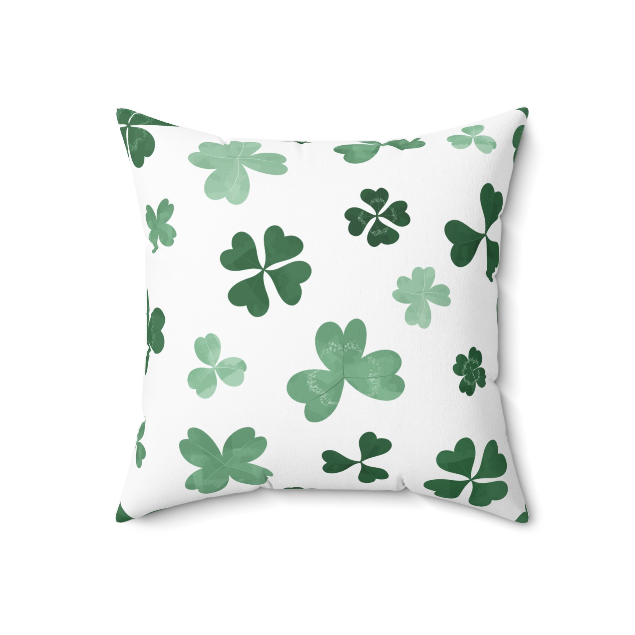 St. Patrick's Day Square Throw Pillow