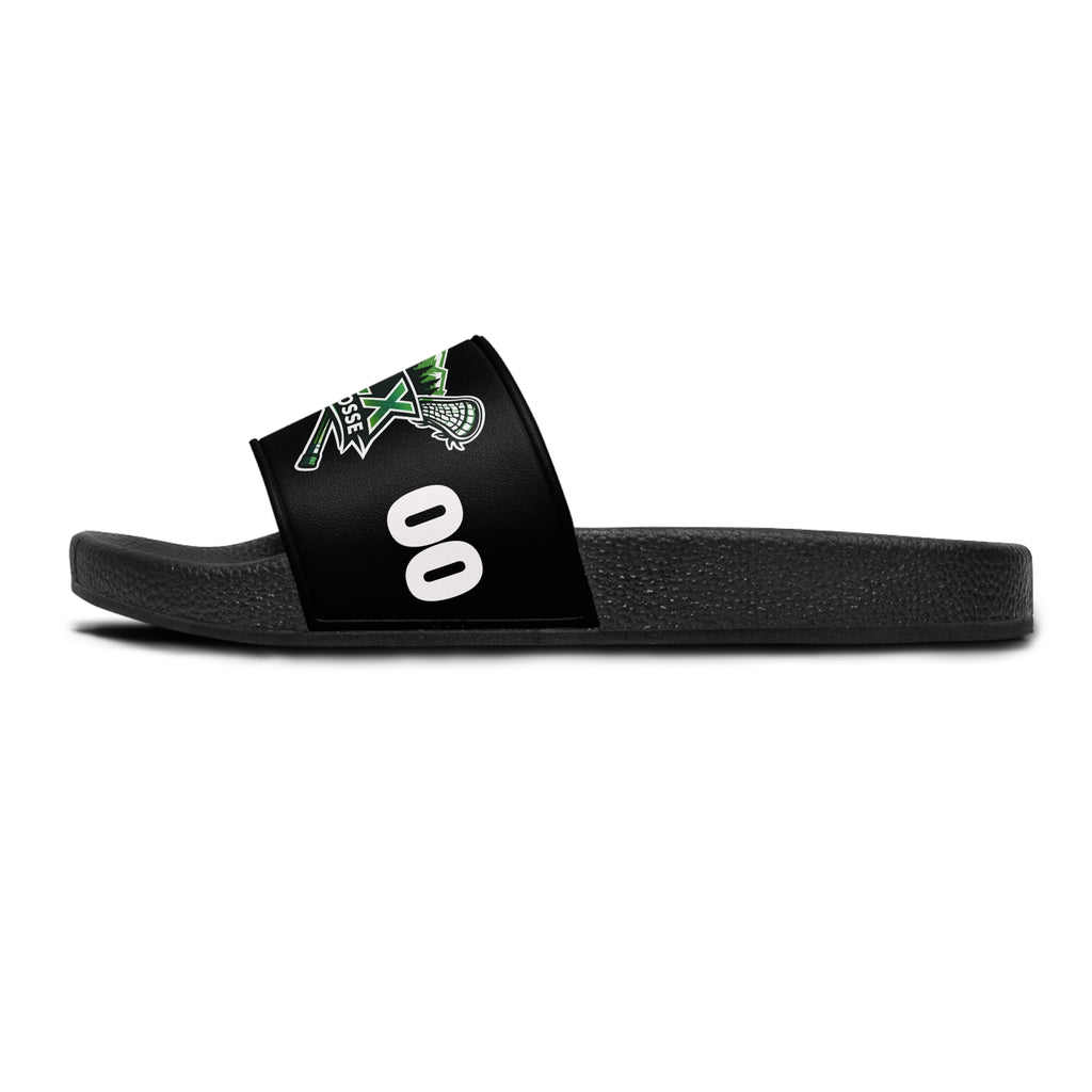 ELX Lacrosse - Women's Slide Sandals – CUSTOMIZABLE with Jersey Number