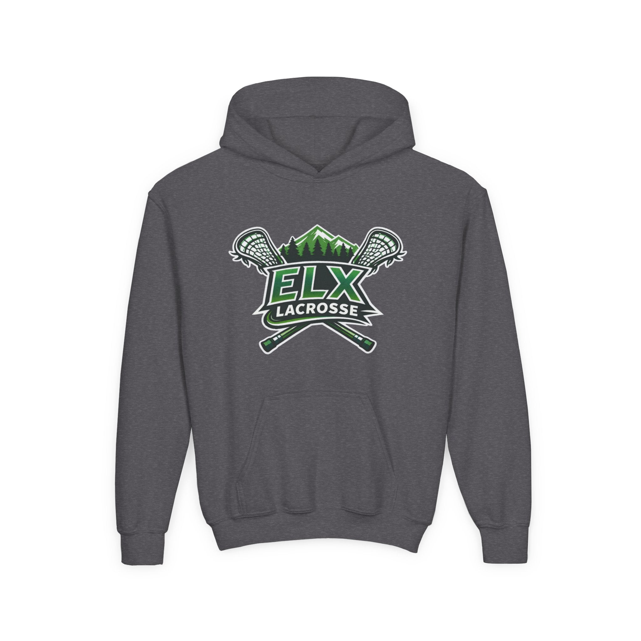 ELX Lacrosse Youth Hoodie - CUSTOMIZABLE with Jersey Number