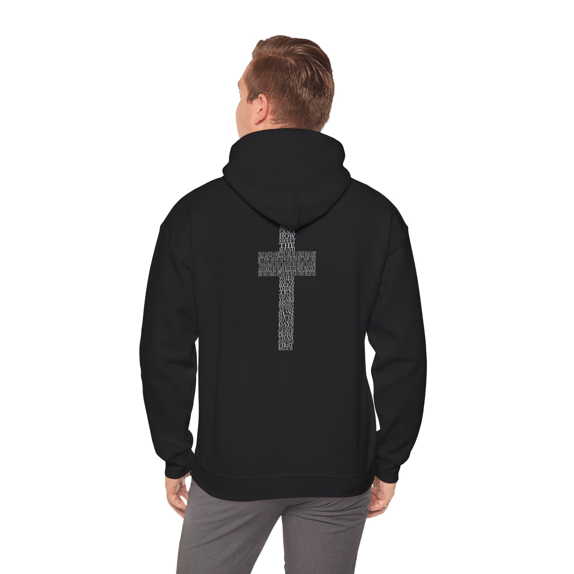 Amazing Grace - song lyrics hoodie