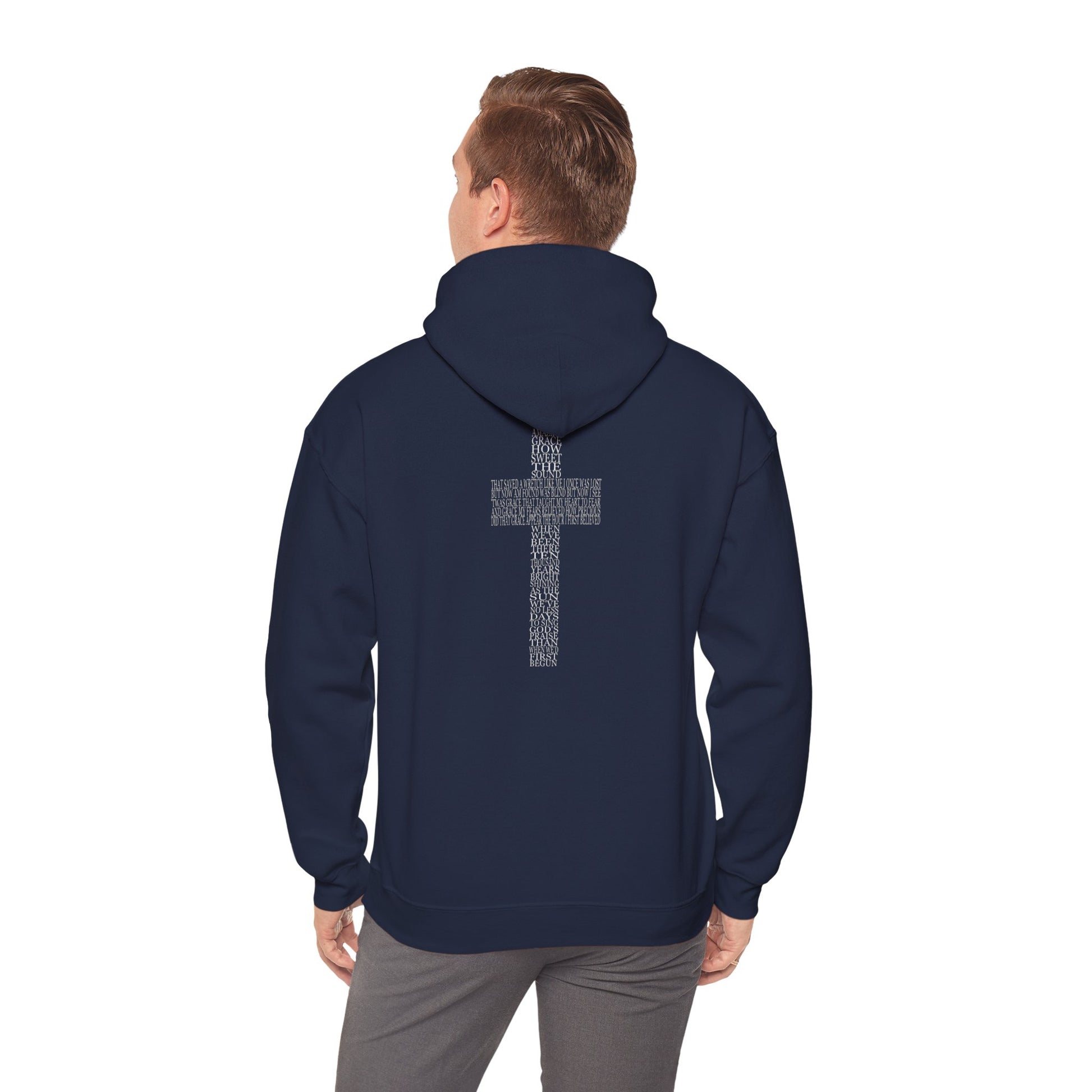 Amazing Grace - song lyrics hoodie