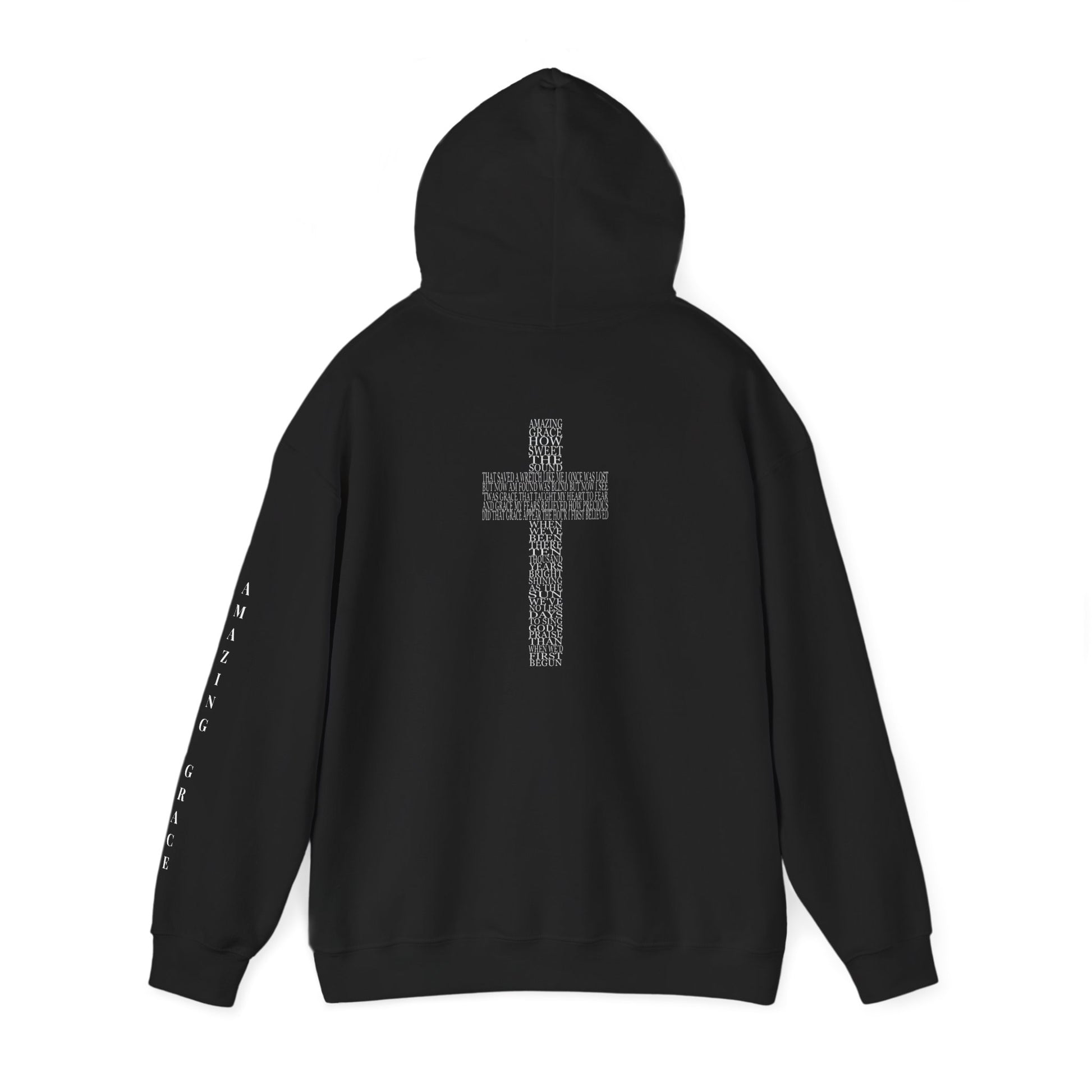 Amazing Grace - song lyrics hoodie