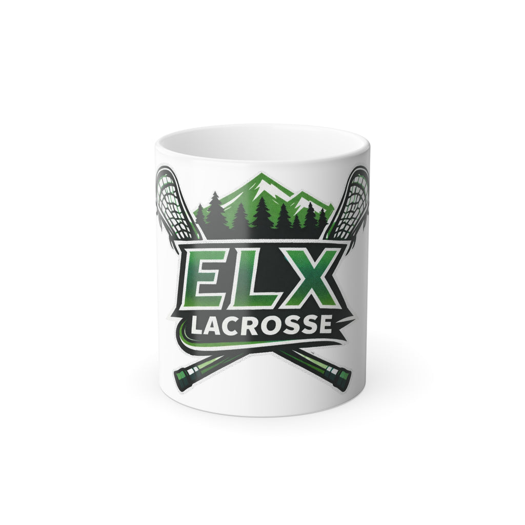 ELX Lacrosse Color‑Morph Mug — Heat‑Reveal Cup
