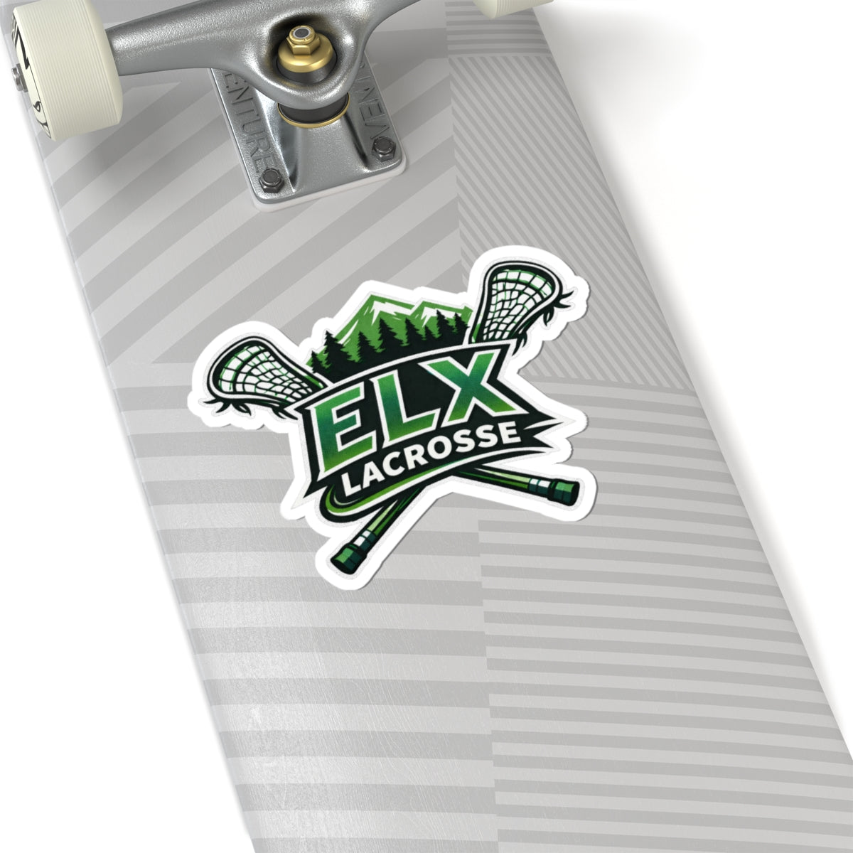 ELX Lacrosse Team Logo Kiss-Cut Sticker